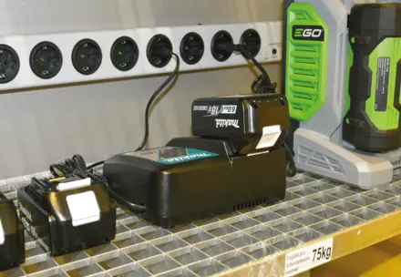 Opslag van batterijen