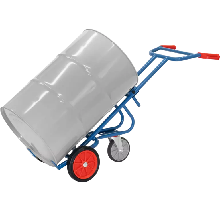Vatensteekwagen met steunwiel