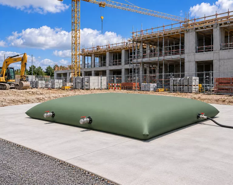 Flexibele opslagtank