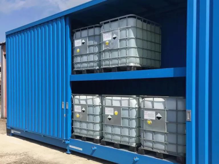 Opslag van IBC's