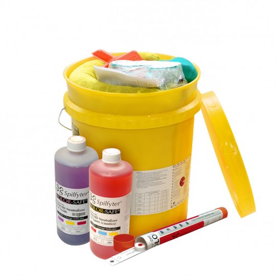 Zuren-en basen spill kit - Protecta Solutions
