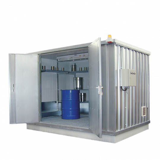 Thermische geïsoleerde betreedbare containers - Protecta Solutions