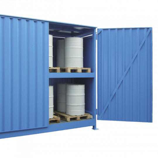 Opslagcontainer voor vaten - Protecta Solutions