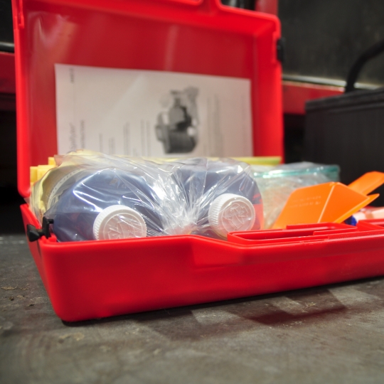 Spill kits voor batterijzuur - Protecta Solutions