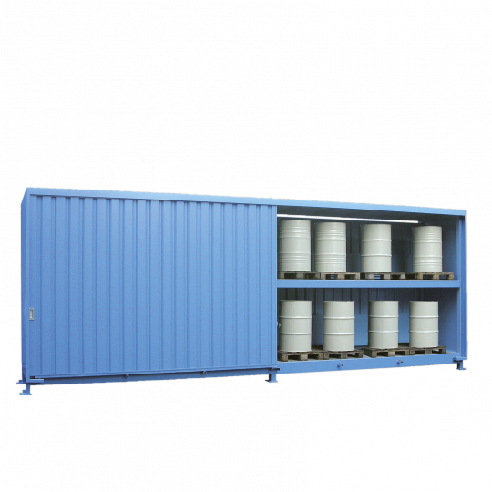 Opslagcontainer voor vaten - Protecta Solutions