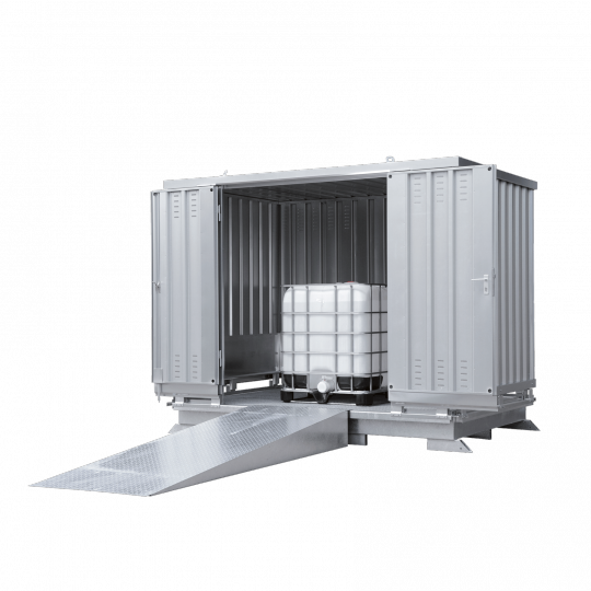 Betreedbare opslagcontainers met extra ventilatie - Protecta Solutions
