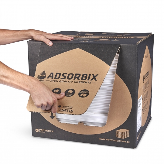 ADSORBIX absorptiedoeken voor olie - Protecta Solutions