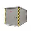 Betreedbare lithium container